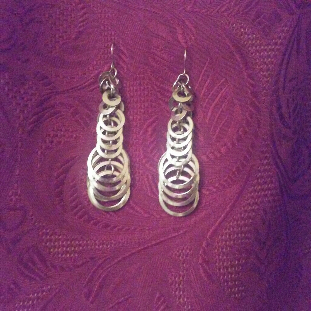 New York & Company chandelier earrings